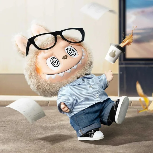 👔 Pop Mart x THE MONSTERS - FLIP WITH ME Vinyl Plush Doll - Picture 4 of 7